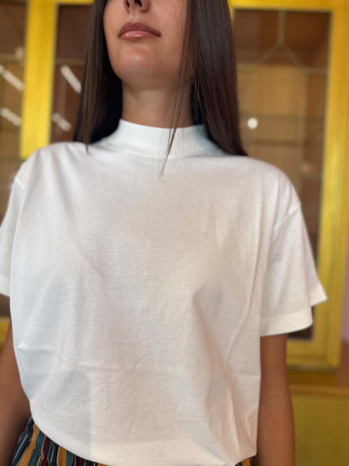 Susy Mix - Maxi T-Shirt Panna-2