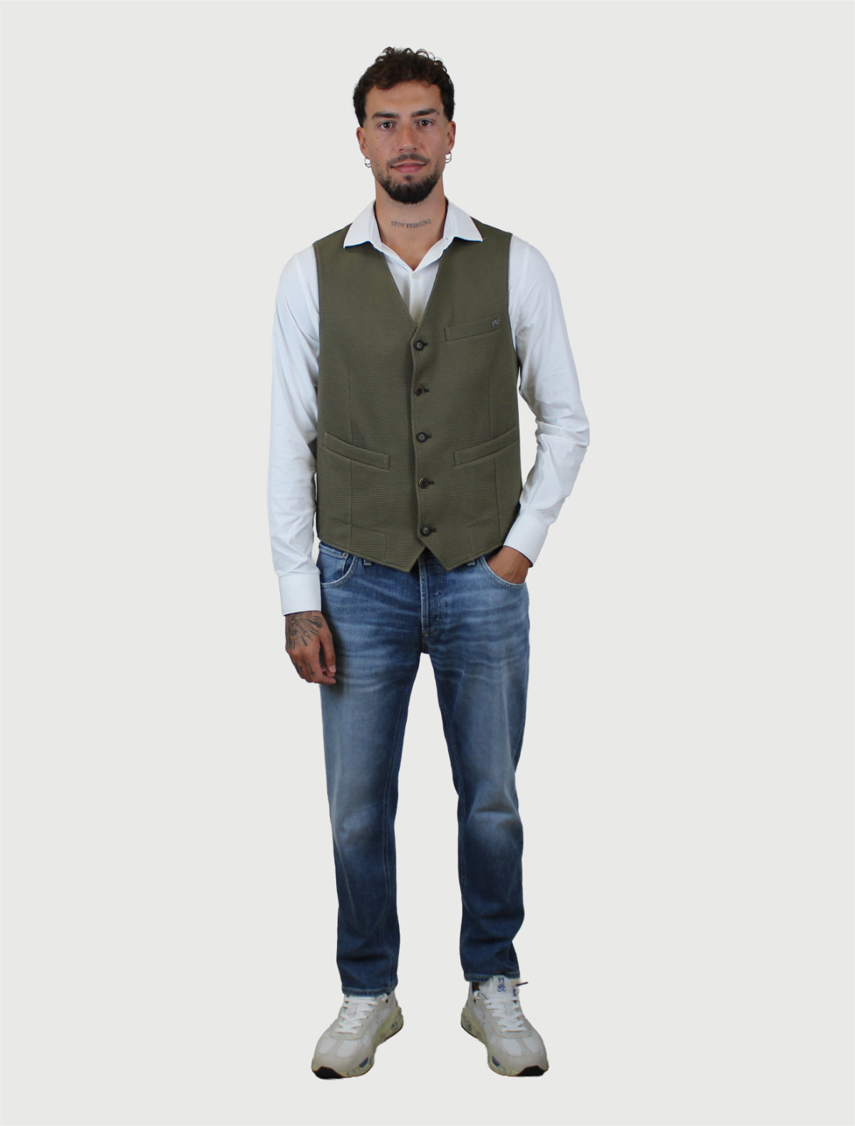 DONDUP - Pantalone Brighton Carrot Fit DSE340U ME8 800-3