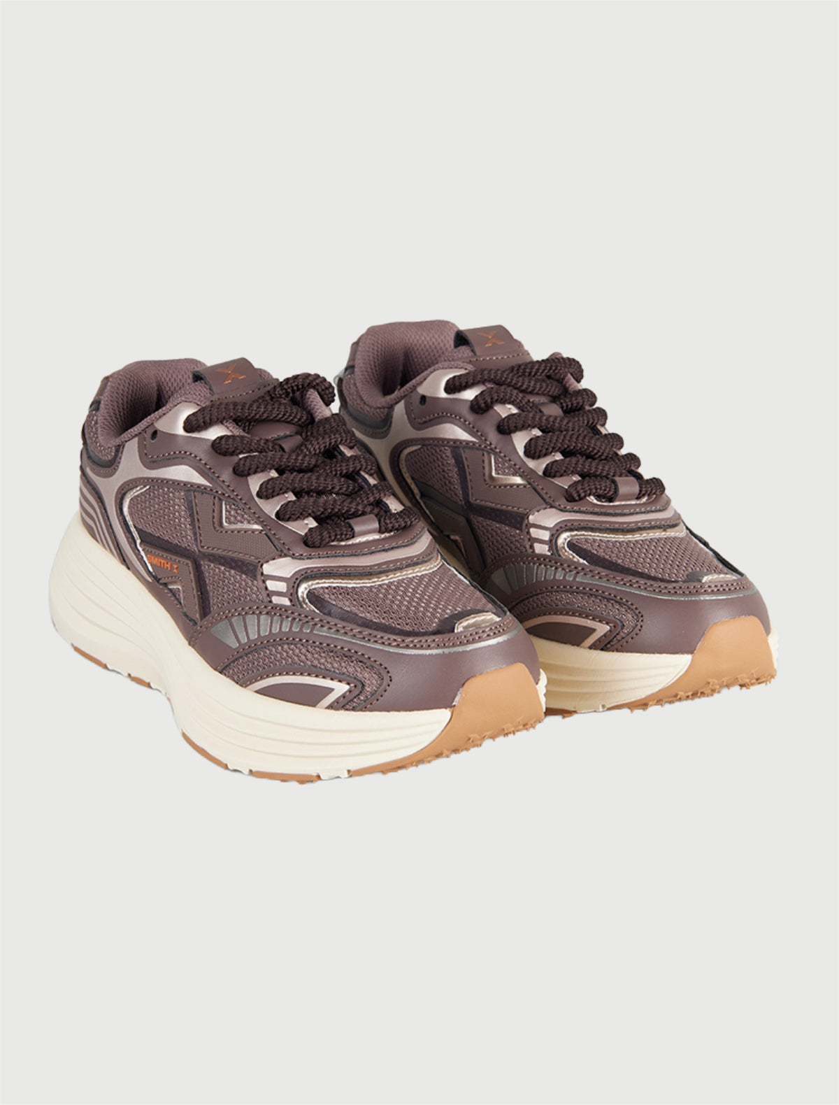 SMITH X - Storm Donna in marrone con dettagli in bronzo-1