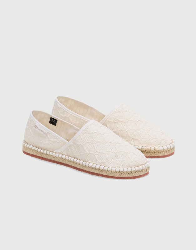 Superga Crochet Rope White Avorio Natural