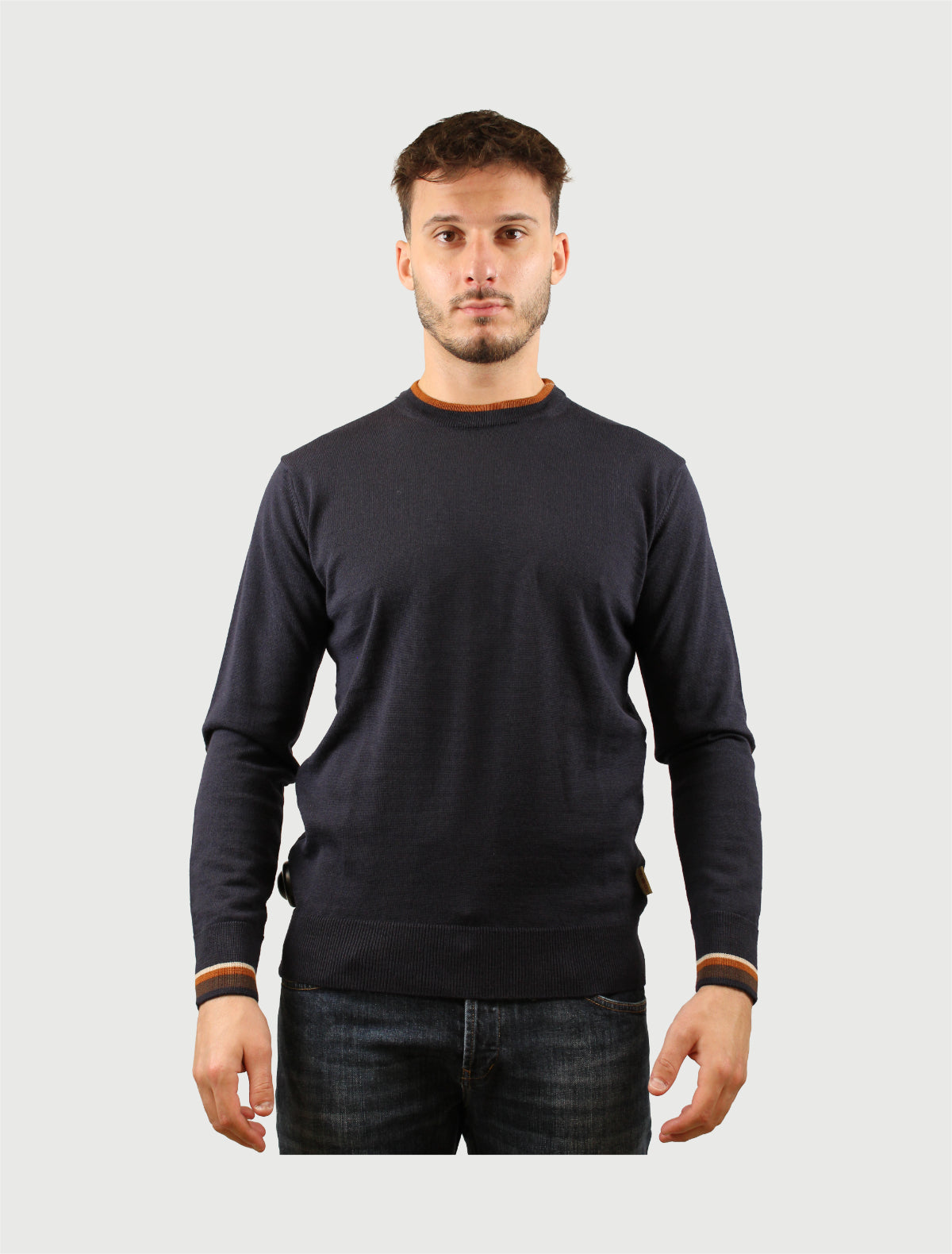 BOB - MAGLIONE ELLIOT BLU