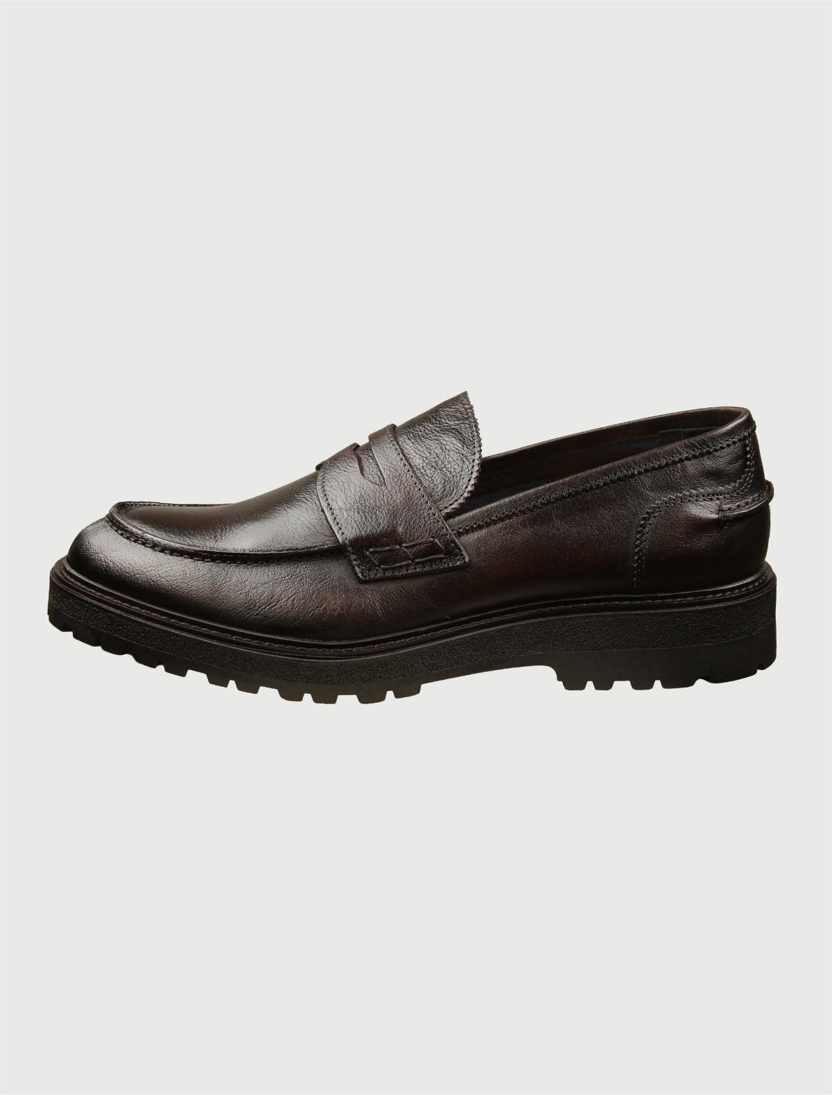 FABBRI.CA.O - MOCASSINO 1056 BUFALO TESTA MORO