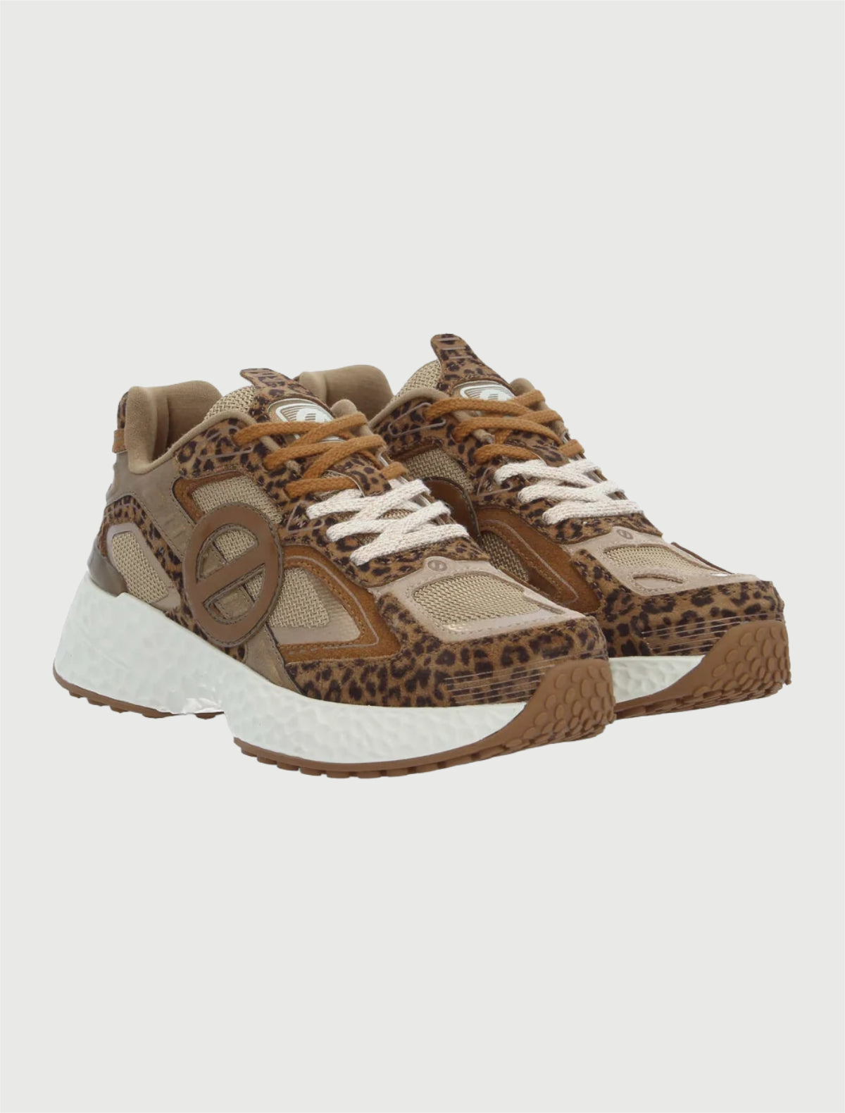 NO NAME - Sneakers Carter 2.0 Tech W Knit/Suede Leo Beige/Camel