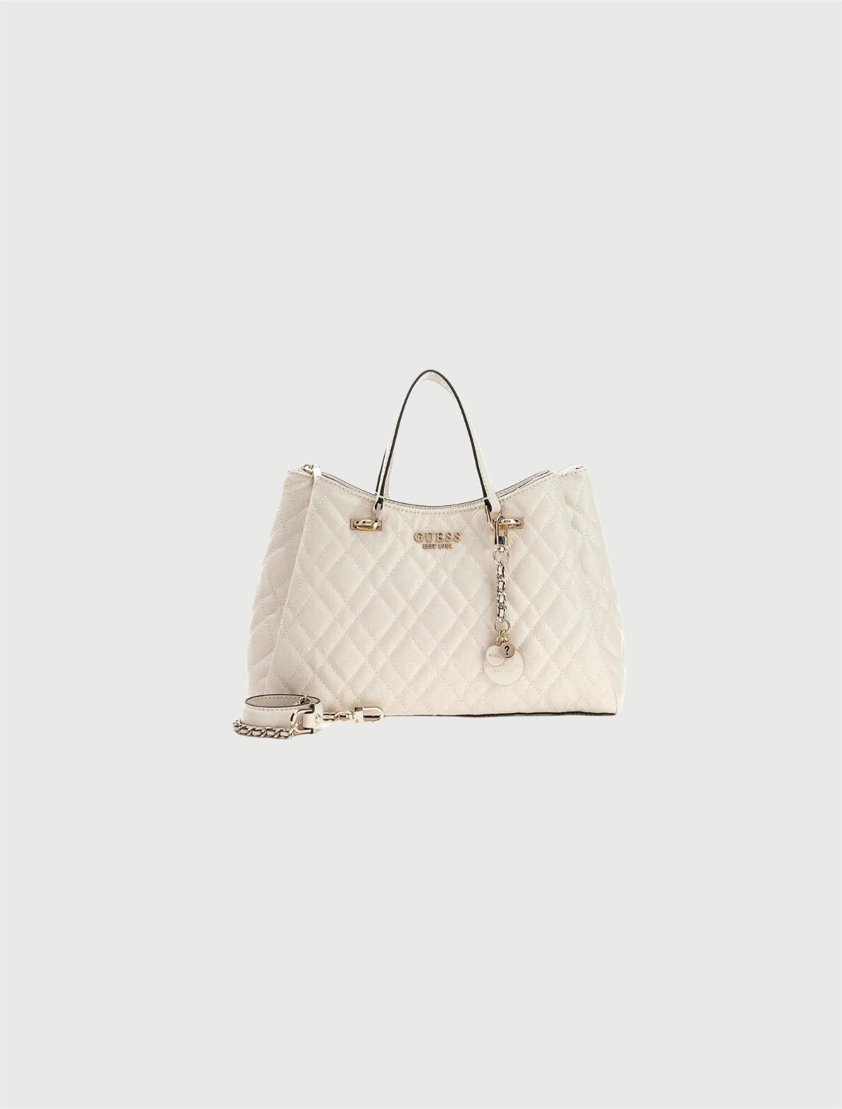 Guess - Borsa a mano donna bianco ISEMAY