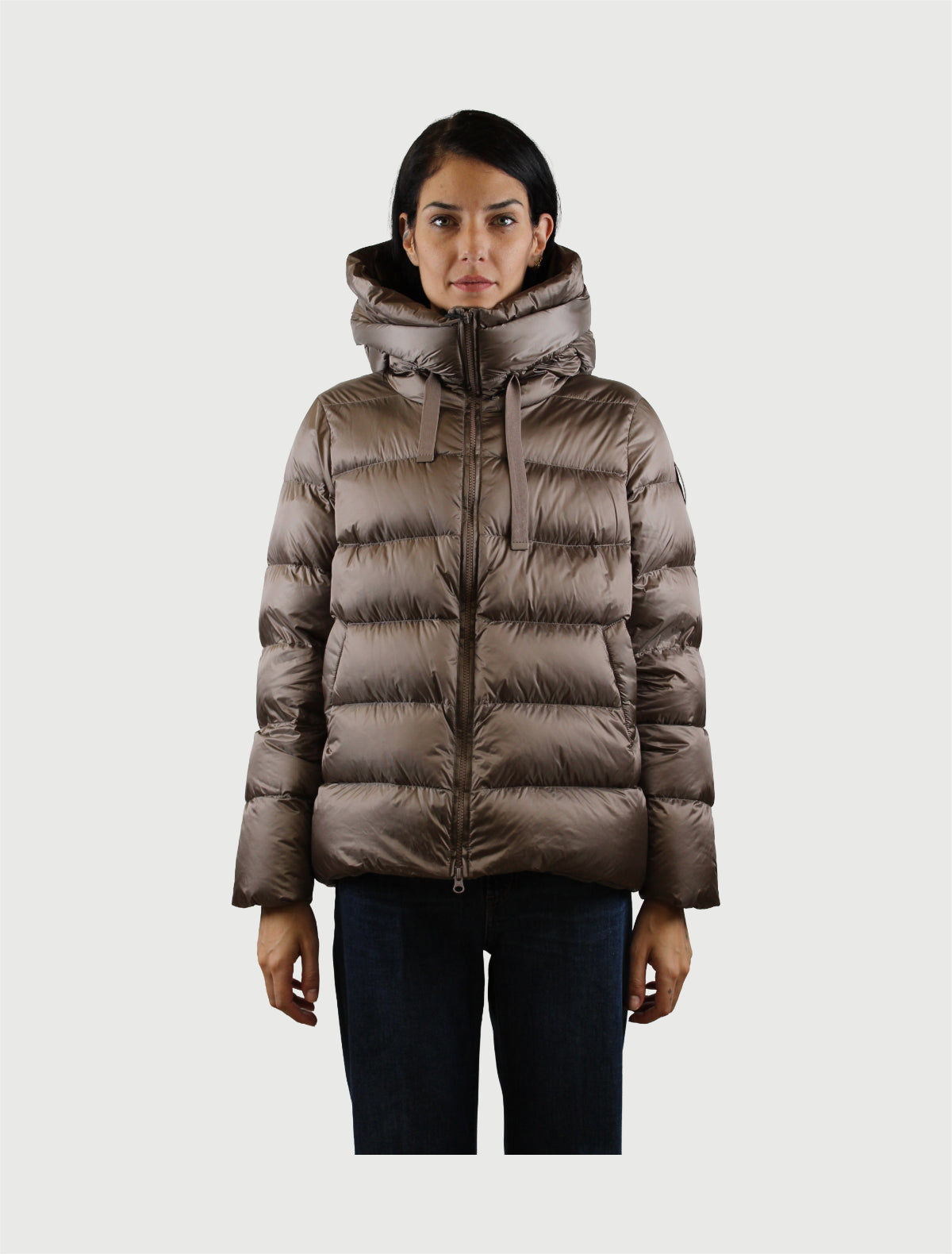 BOMBOOGIE - Rome jacket - Piumino in nylon lucido-4