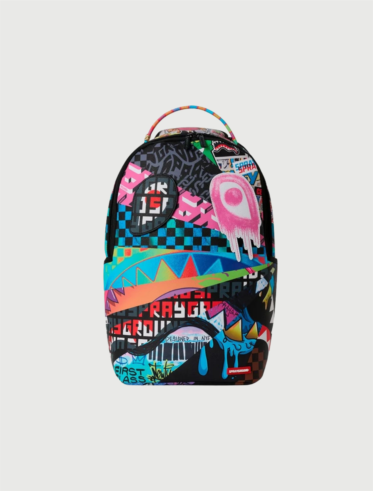 SPRAYGROUND - 910B9281NSZ REMOVABLE EYES SUNBURST BACKPACK-1