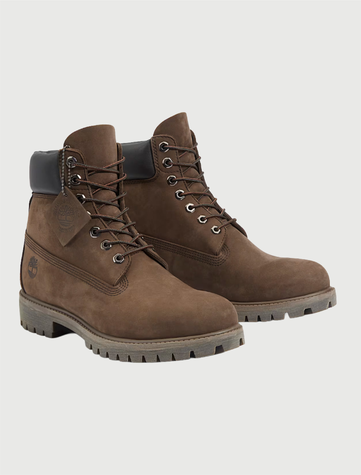 Timberland - Stivale Impermeabile Premium 6-Inch da Uomo in marrone-1