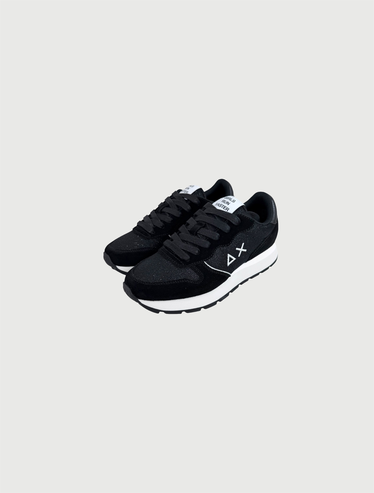 SUN68 - Z46204 Ally Glitter textile 11 Nero-1