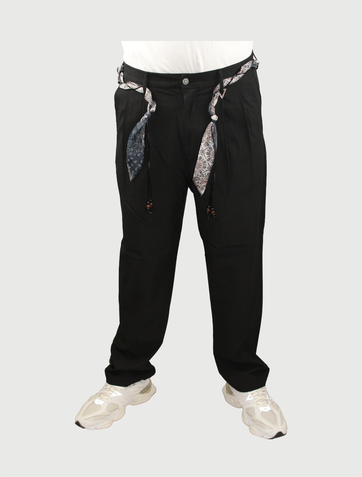 BERNA - PANTALONE OLD STYLE NERO