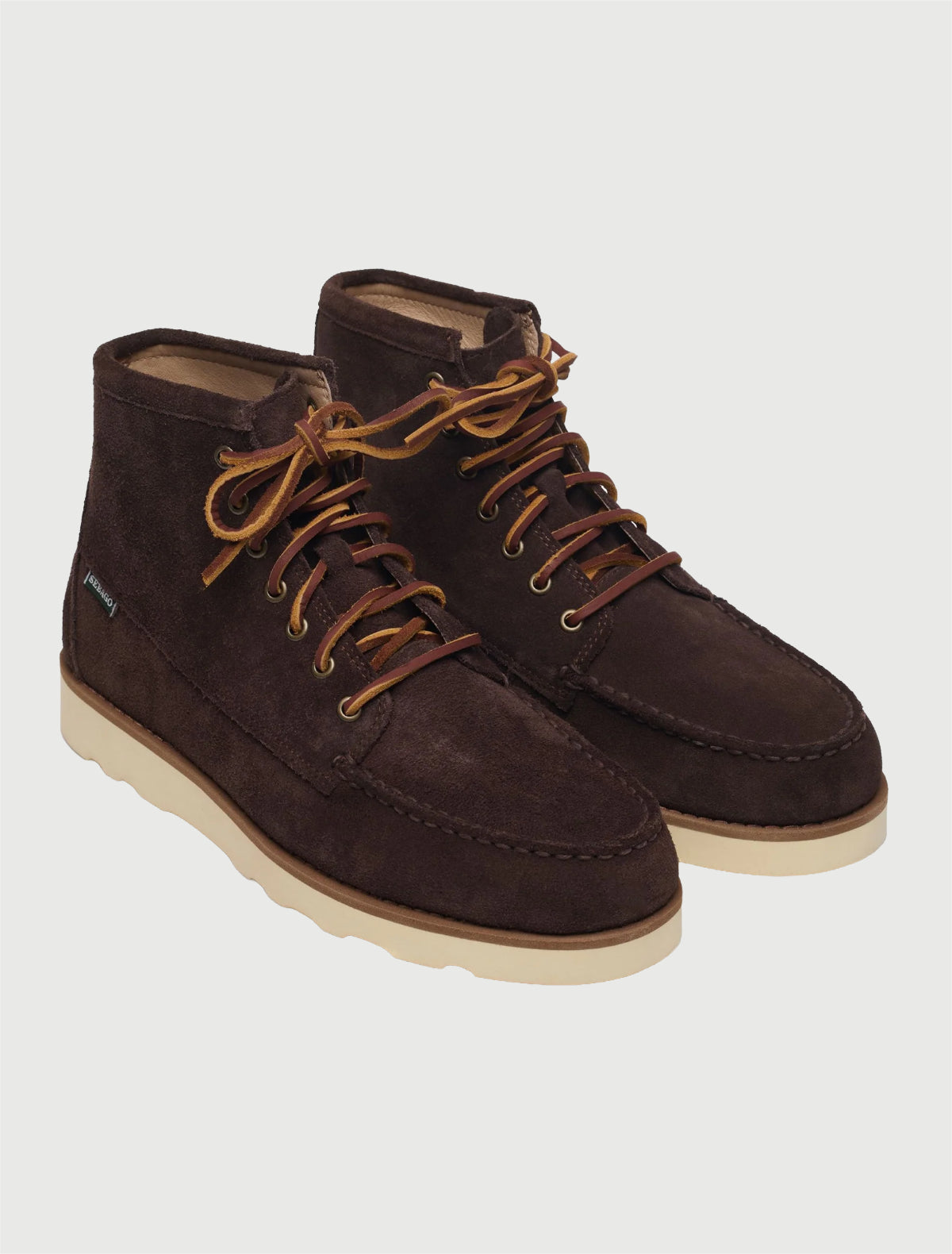 SEBAGO CAMPSIDES- TALA MID OILED SUEDE DARK BROWN-1