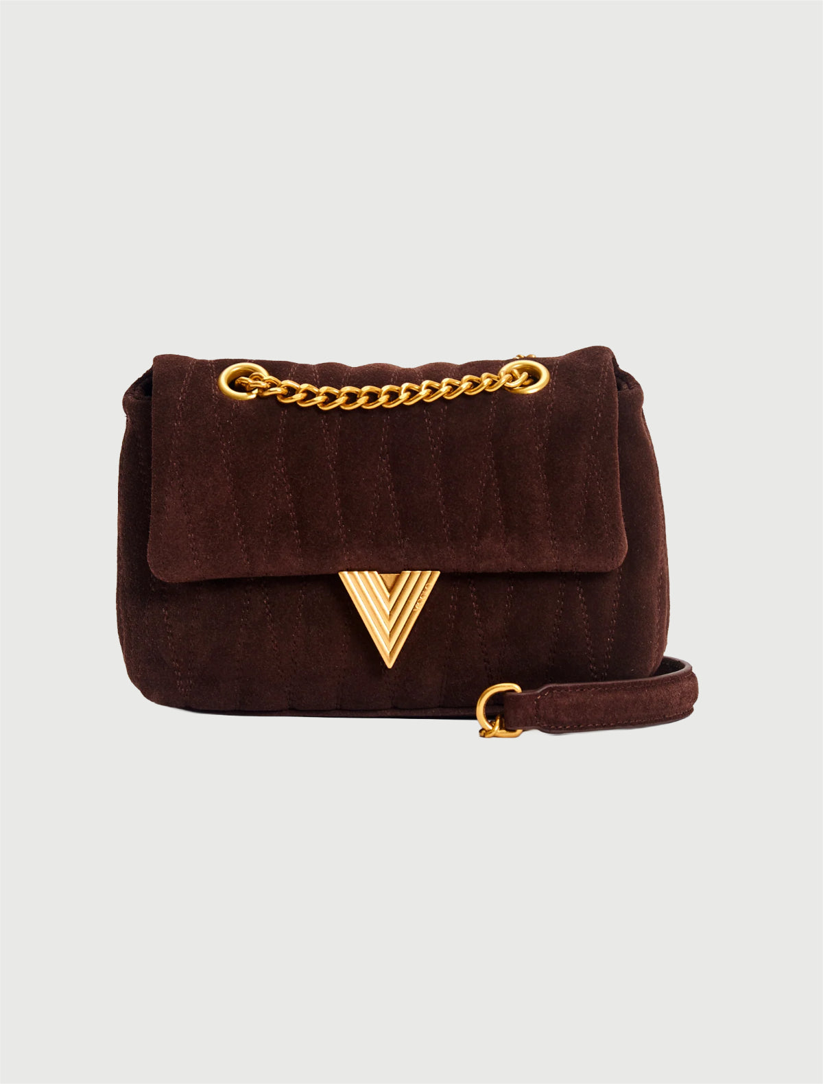VICOLO - Borsa Belleville Small MOKA-1