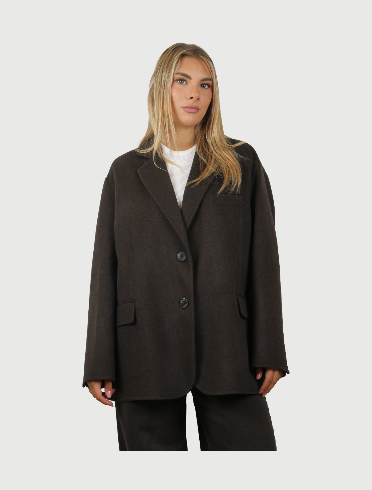 VICOLO - CAPPOTTO OUTDOOR FONDENTE CORTO