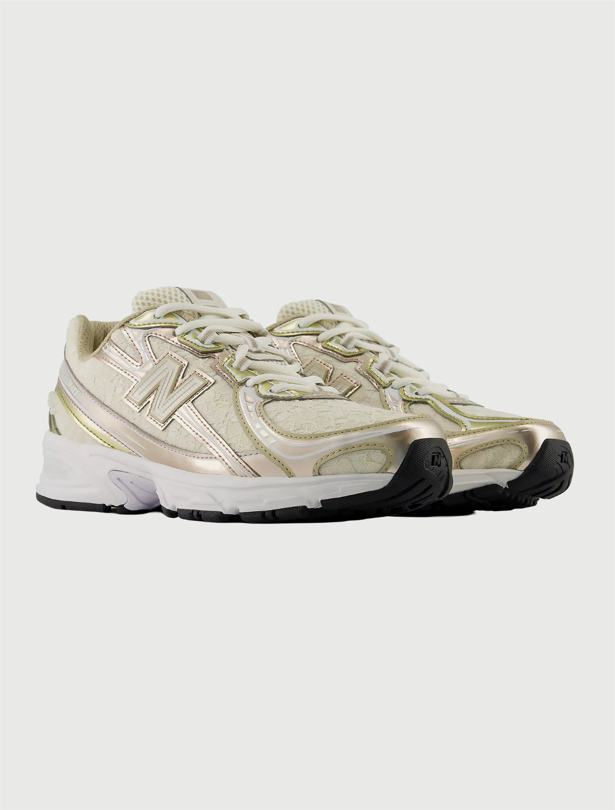 New Balance - U7407DS - SEA SALT con SILVER METALLIC