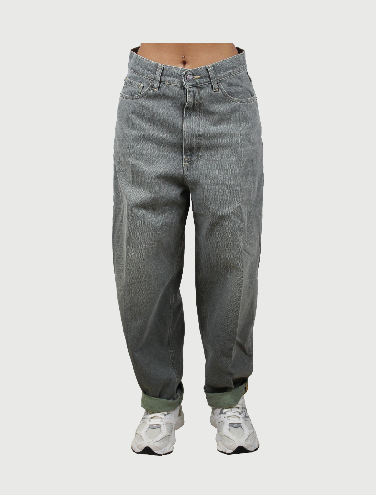 VICOLO - PANTALONE LAILA FORESTA-2