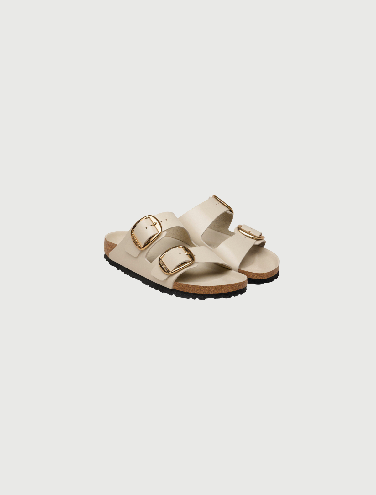 BIRKENSTOCK ARIZONA BIG BUCKLE  - High-Shine Oyster