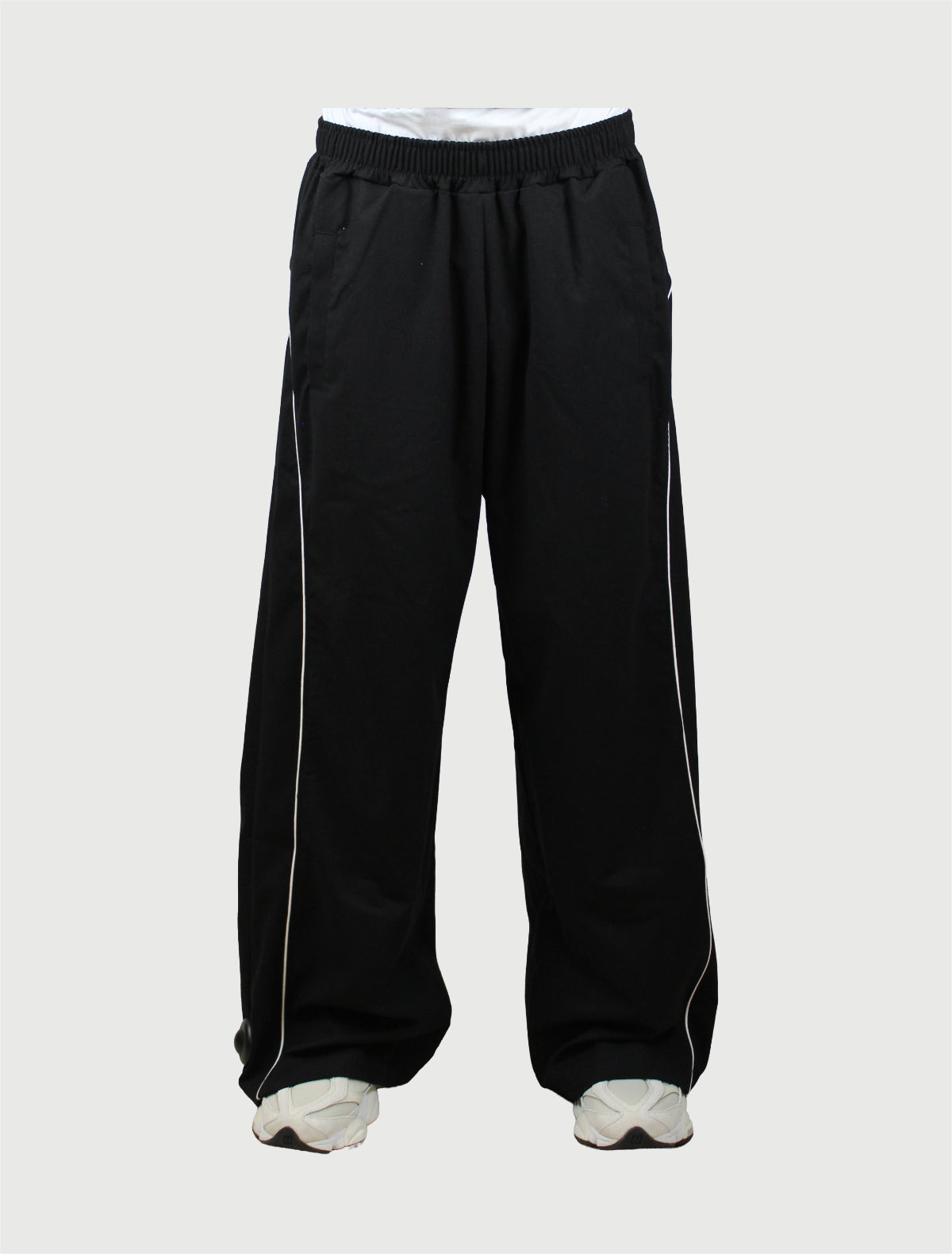 DISCLAIMER - Pantalone Uomo in Nylon Nero-1