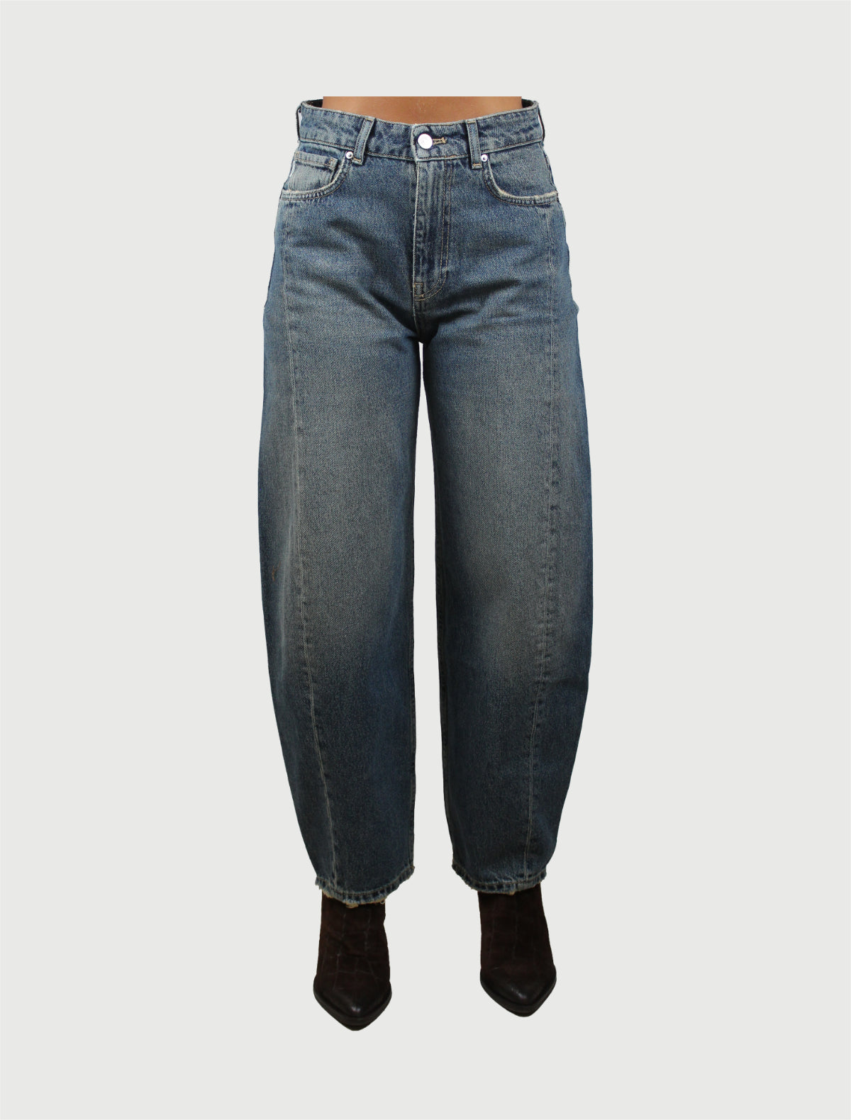 VICOLO - PANTALONE CHIARA DENIM VINTAGE-2