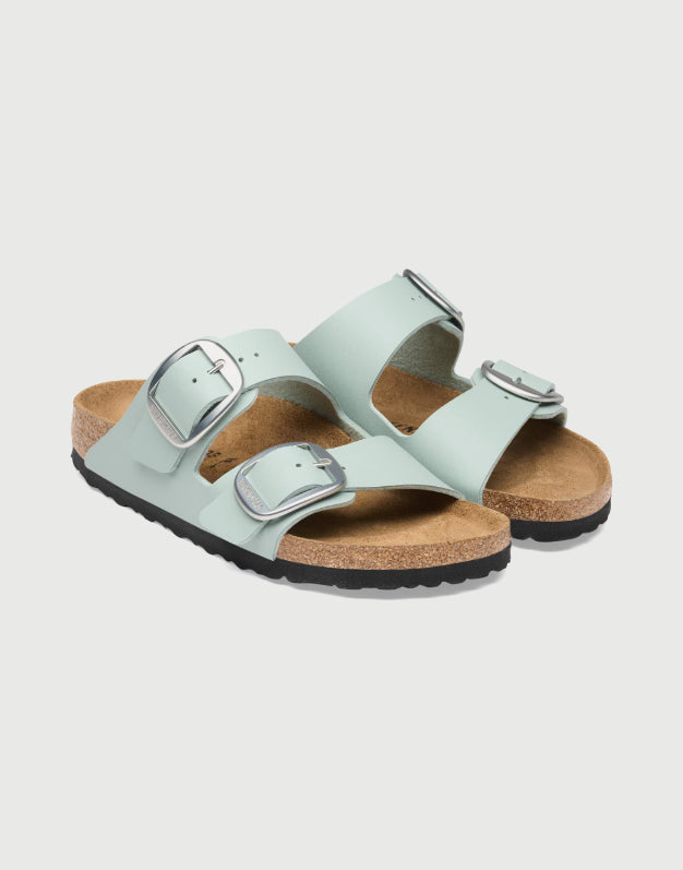 BIRKENSTOCK ARIZONA BIG BUCKLE HIGH-SHINE PURE SAGE
