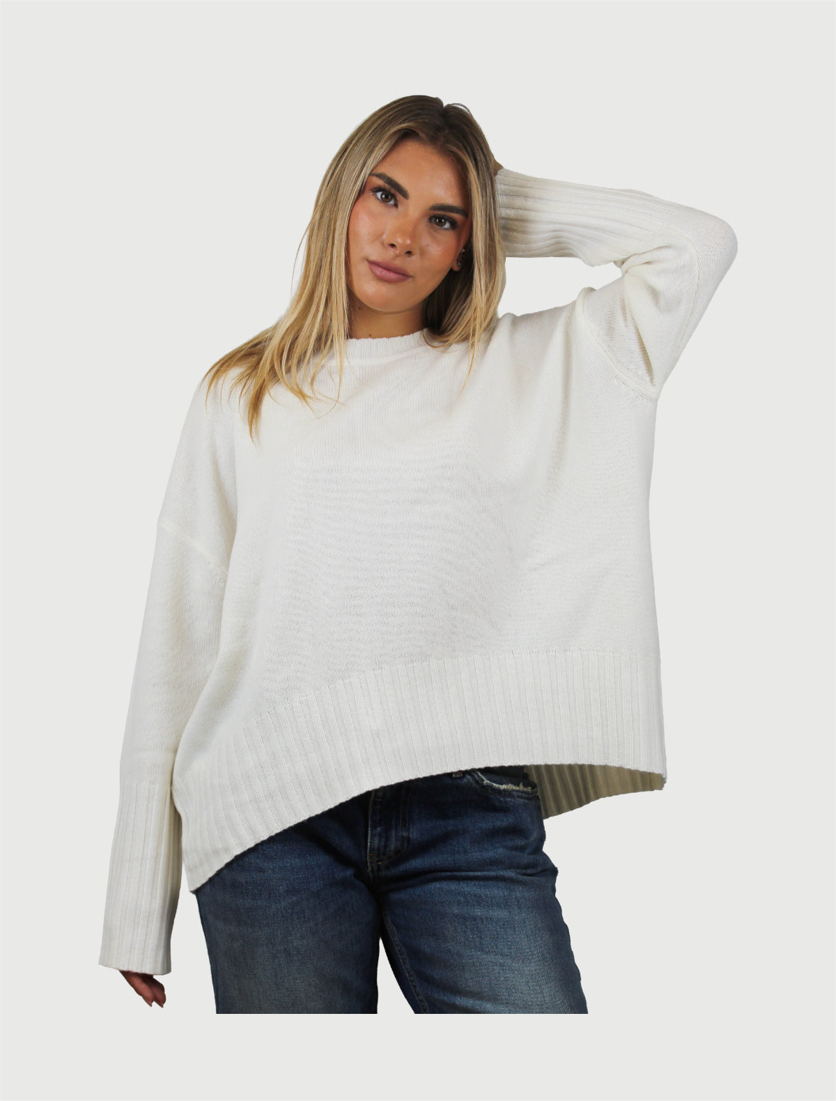 VICOLO - KNITWEAR NATURALE - TAGLIA UNICA-1