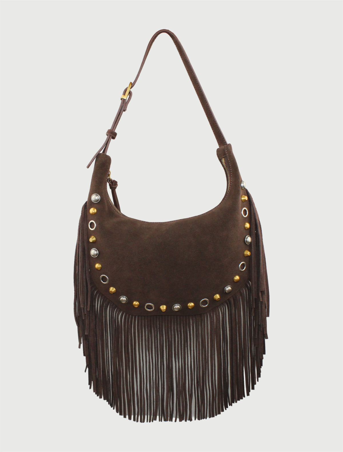 VICOLO - CALIDA HOBO BAG MOKA-1