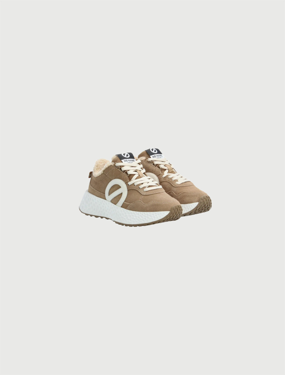 NO NAME -Sneakers Carter Jogger Suede/Cocoon Nuts/Dove-1