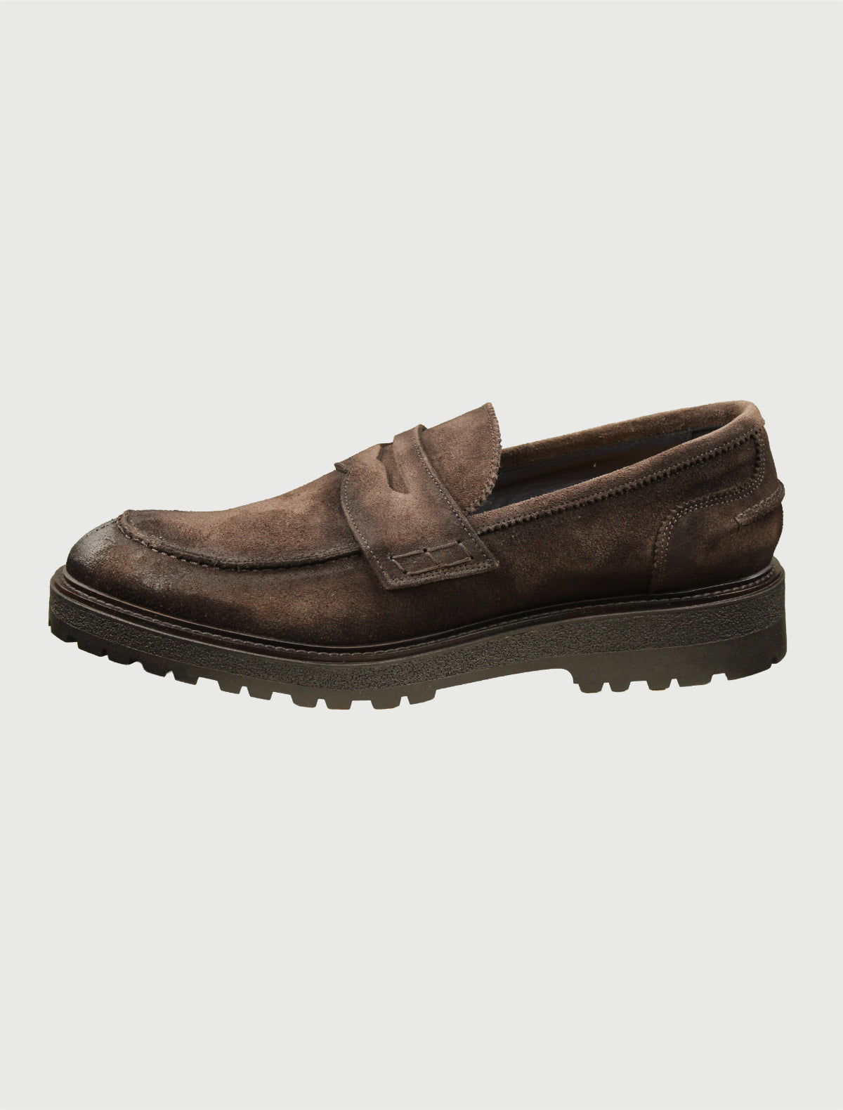 FABBRI.CA.O - MOCASSINO 1056 CAMOSCIO TESTA MORO