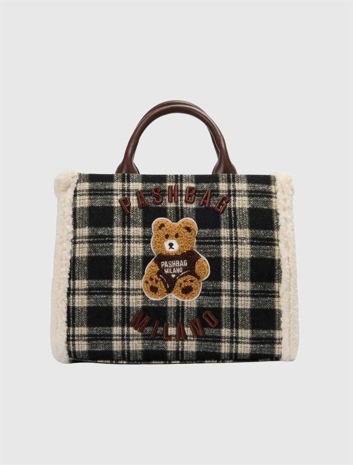 PASHBAG - BORSA MARGE - SHEPERD COURT MARRONE E NERO-1