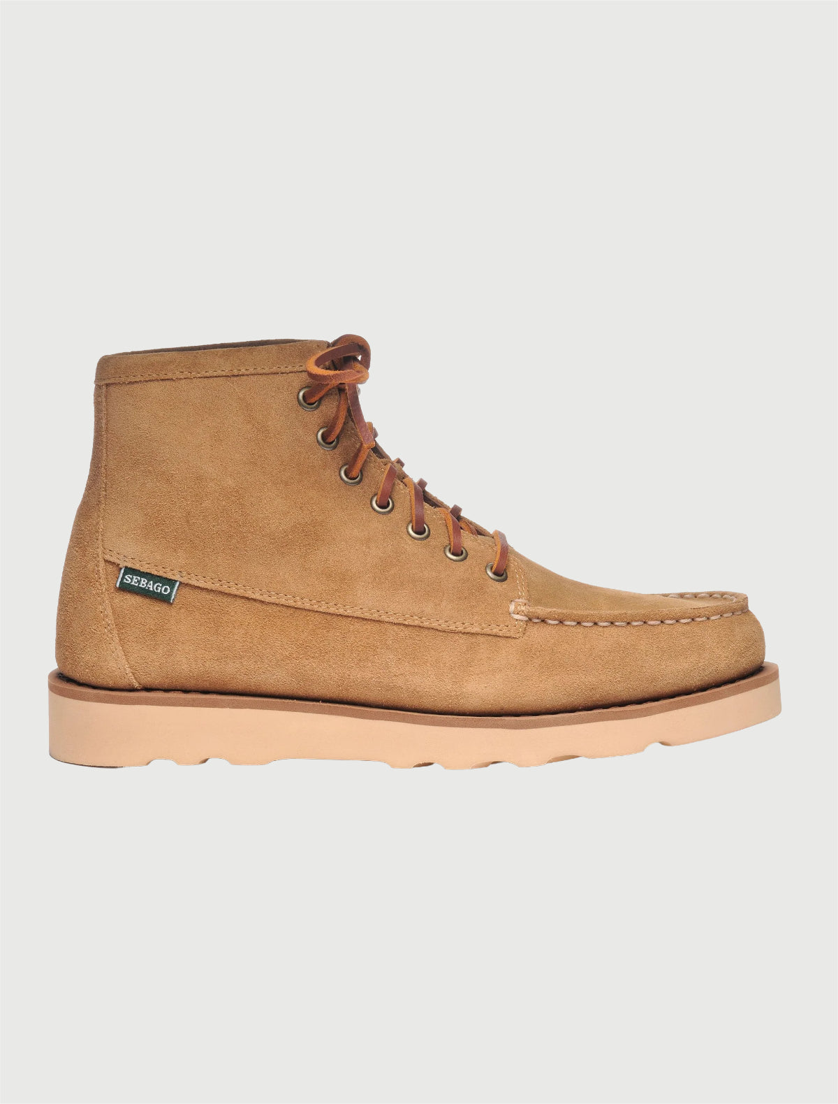 SEBAGO CAMPSIDES - TALA MID SUEDE BEIGE CAMEL