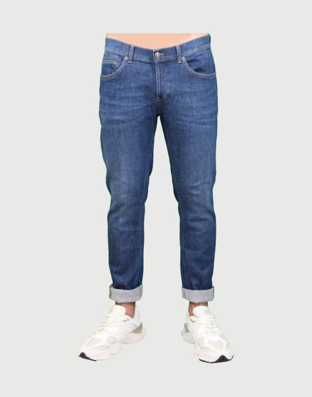 Dondup Pantalone George Blue Skinny Fit