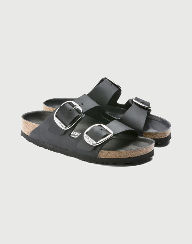 BIRKENSTOCK ARIZONA BIG BUCKLE - Black