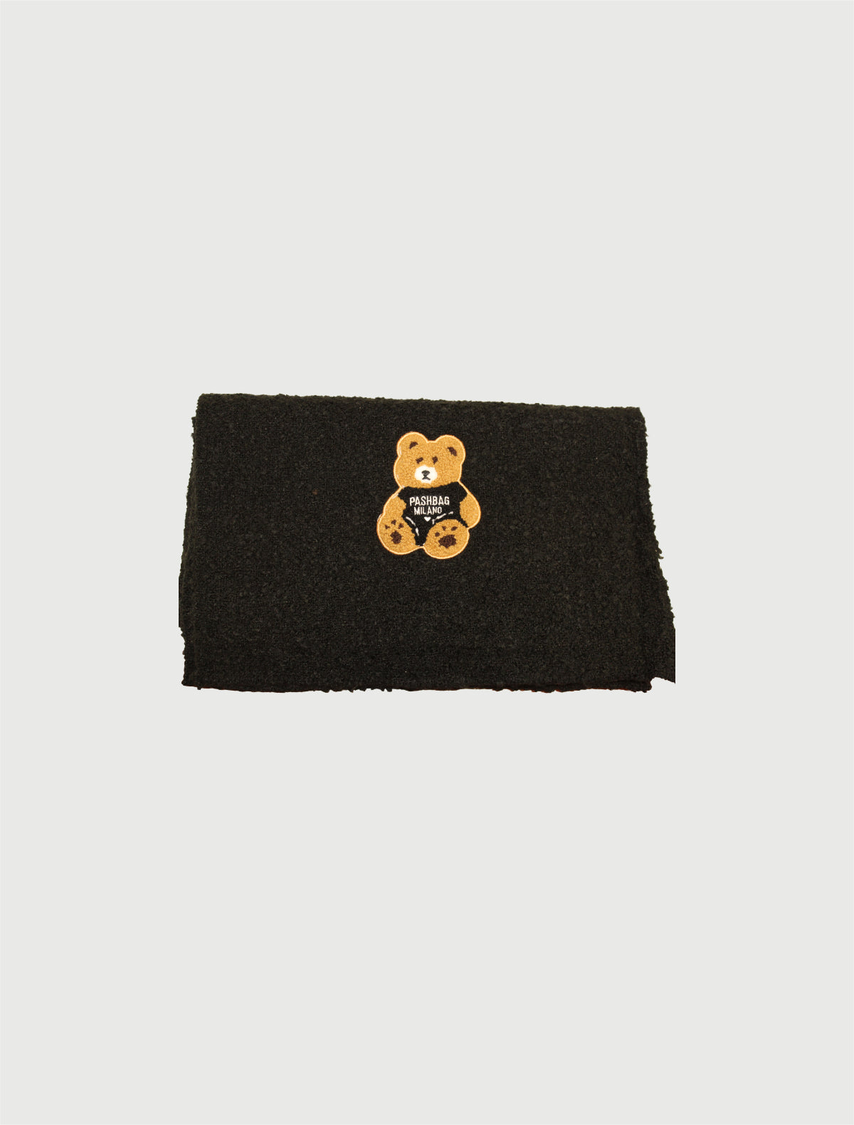 PASHBAG - SCIARPA BOUCLÈ NERA-1