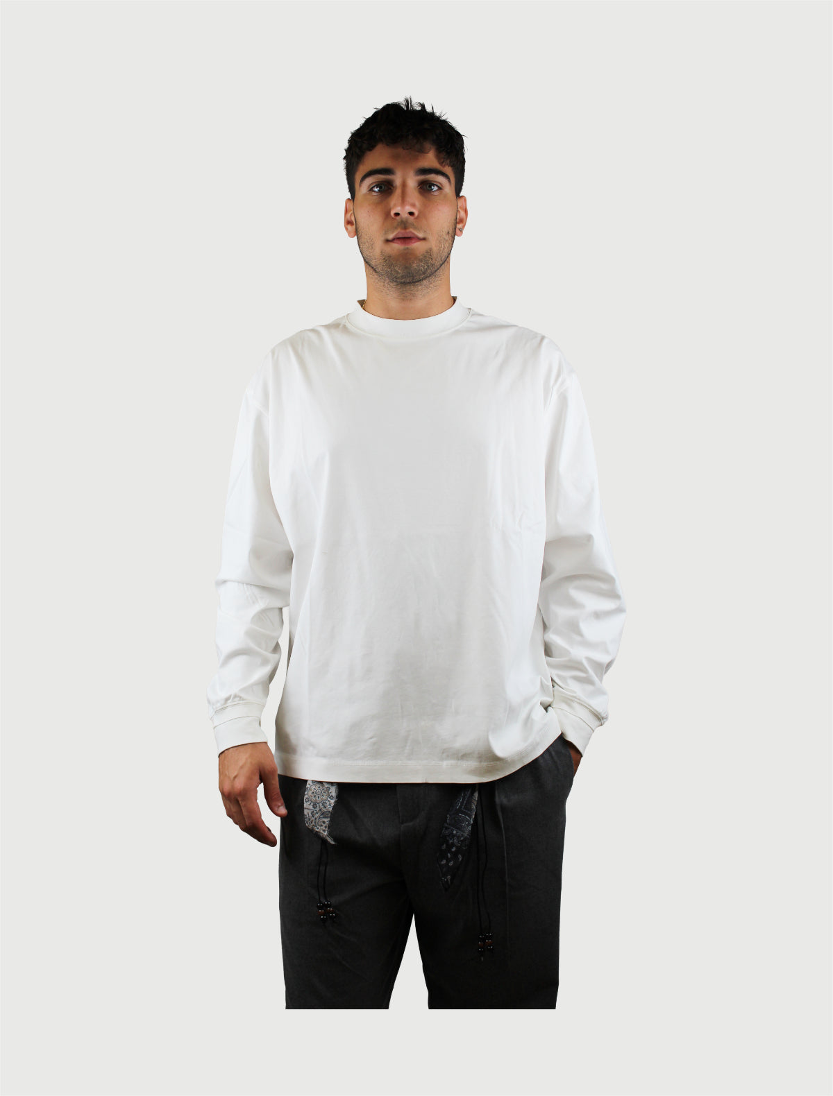 BERNA -  T-SHIRT MANICA LUNGA ELEGANCE-3