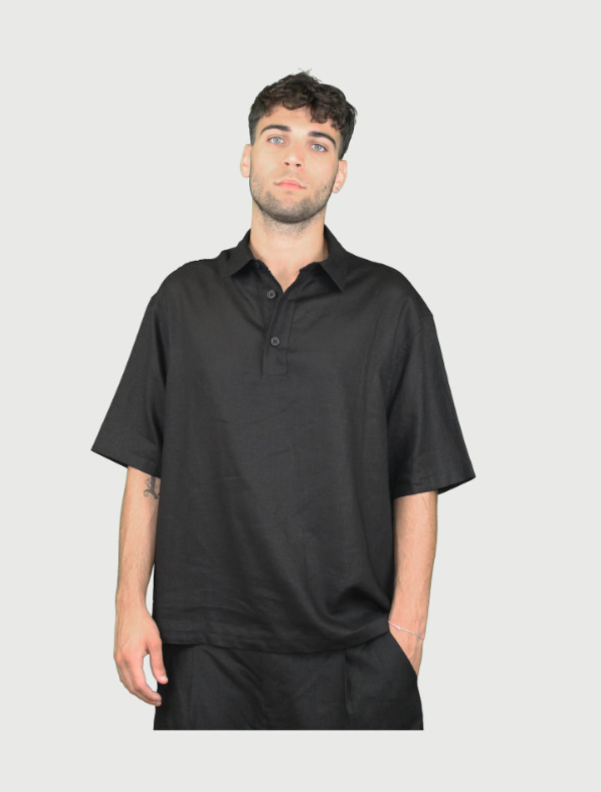 Imperial Camicia Polo Nera