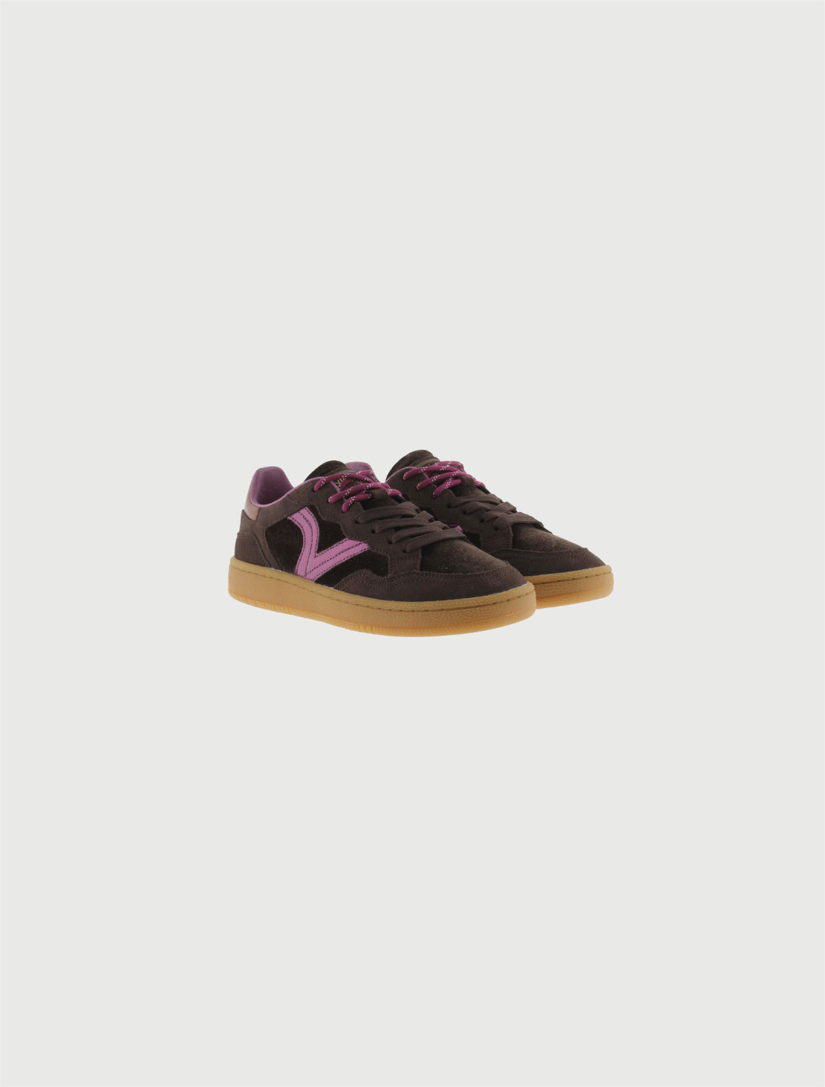Victoria Sneaker Smash Nelvet Marron-1