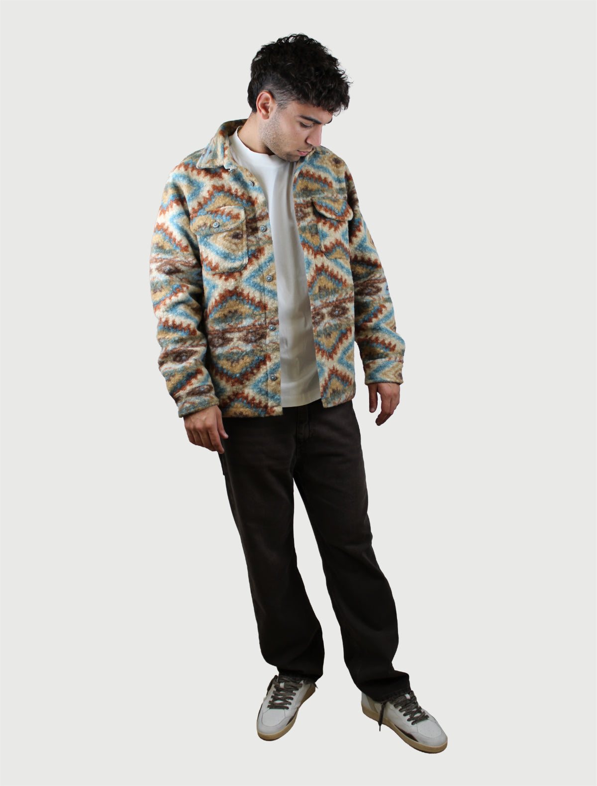 BERNA - OVERSHIRT TEDDY INDIOS-4