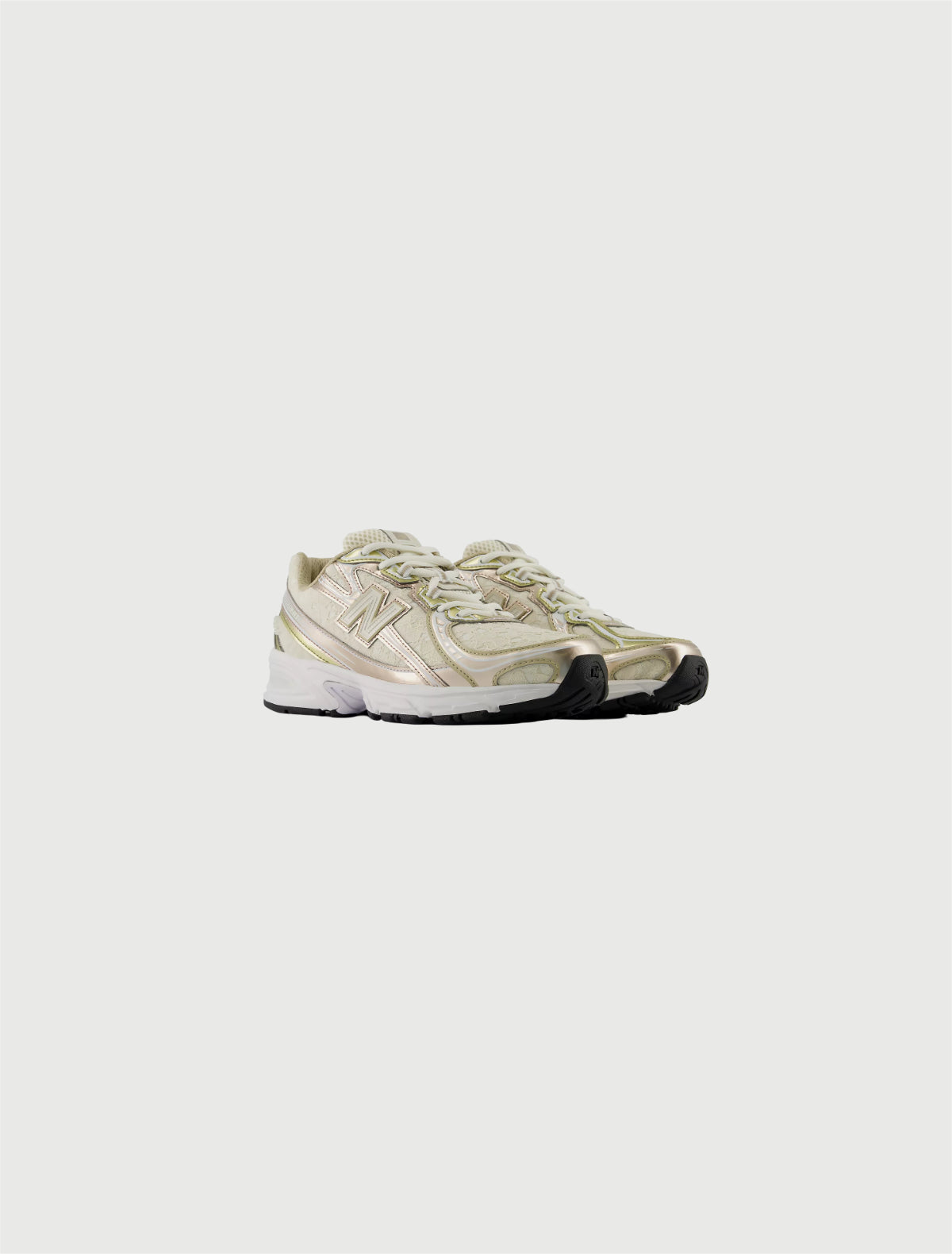 New Balance - U7407DS - SEA SALT con SILVER METALLIC-1
