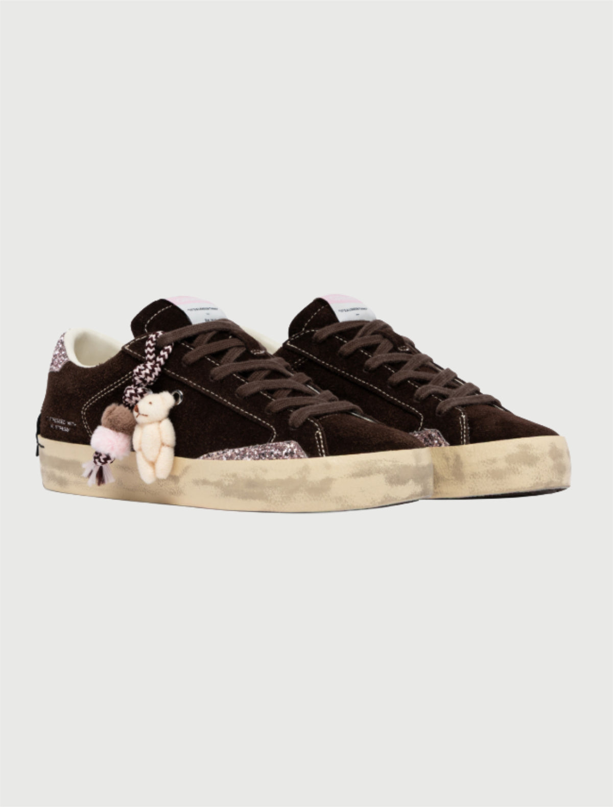 CRIME LONDON - DISTRESSED TEDDY BROWNIE