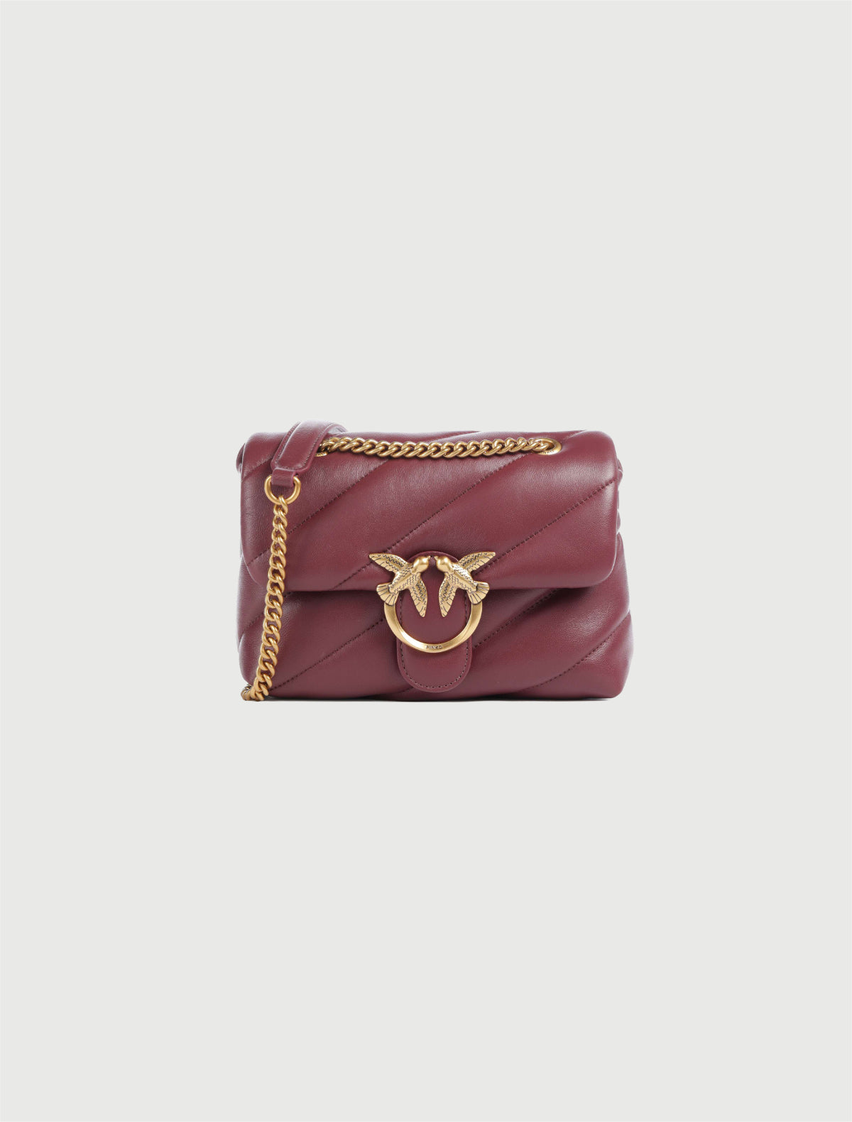 Pinko - Borsa Love Puff Classic Mini Ribes-Oro-1