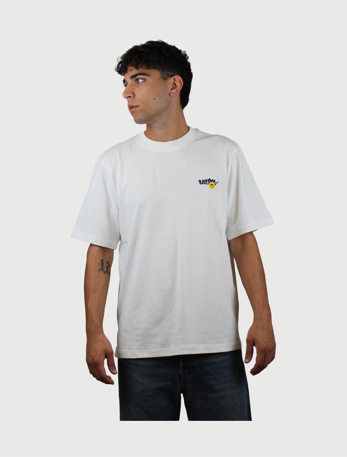 BARROW - Jersey T-Shirt Off White