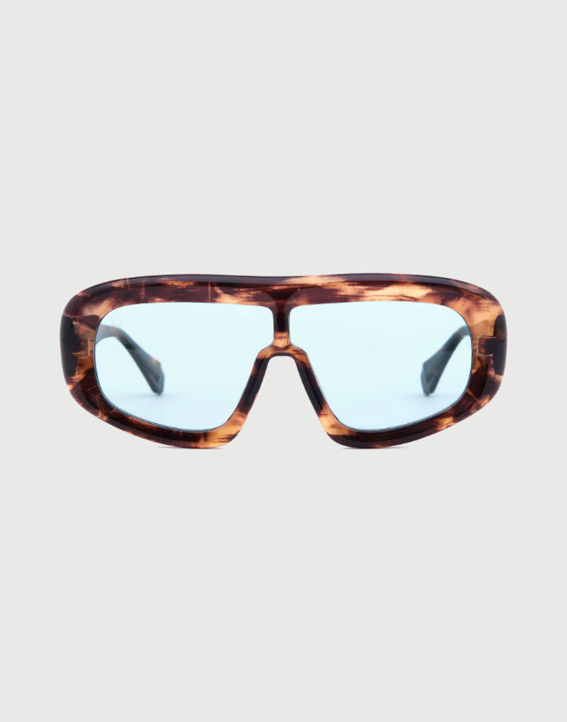 Occhiali OS SUNGLASSES - Modello Vienna - Havana Blu-1