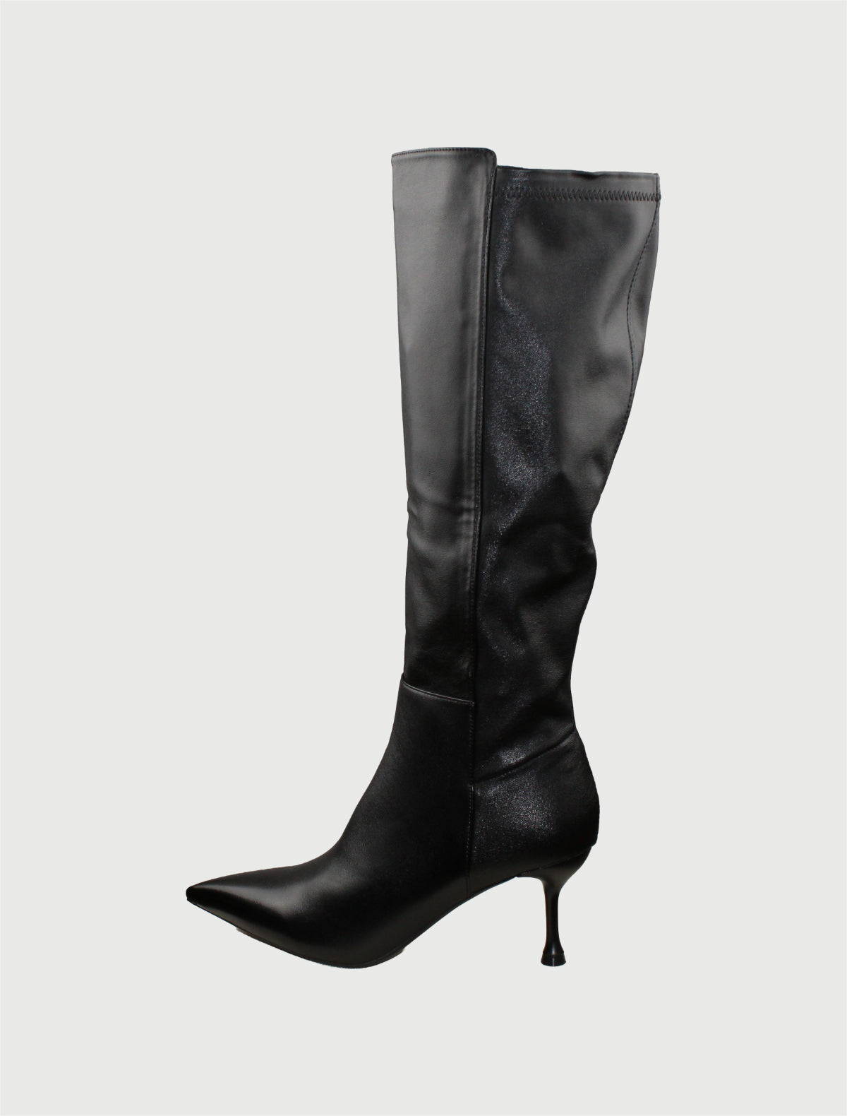 UMA PARKER - Stivali 644 Eco Suede/Eco Pelle Nero-1