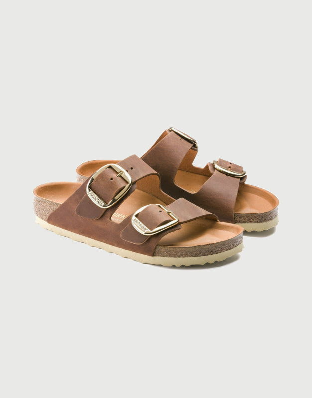 BIRKENSTOCK ARIZONA BIG BUCKLE - Cognac