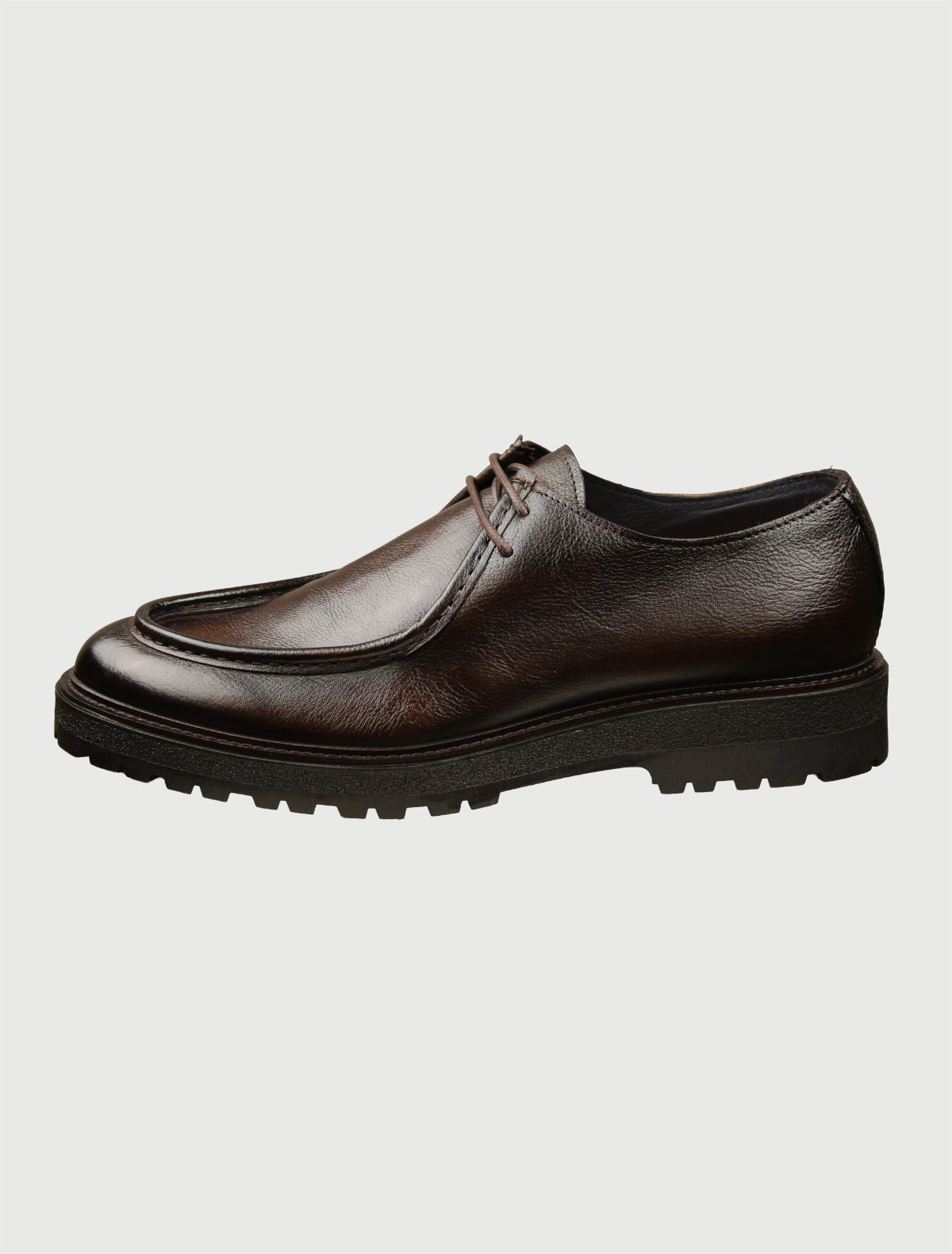 FABBRI.CA.O - MOCASSINO 3102 BUFALO NERO E TESTA DI MORO