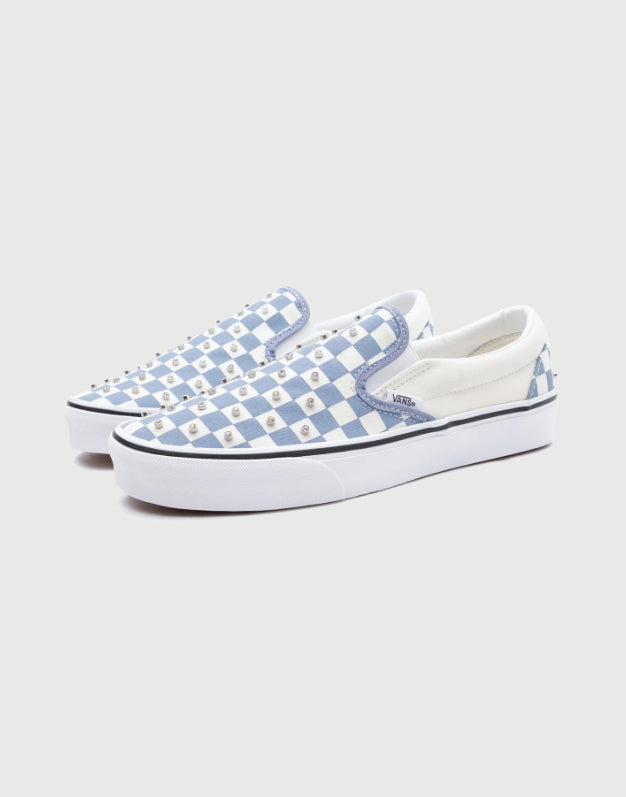 Vans Classic Slip-on - Rhinestone Glacial Slate-2