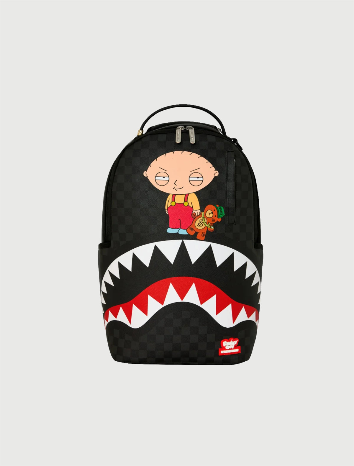 SPRAYGROUND - 910B9185NSZ FAMILY GUY STEWIE HOLDING BEAR KEYCHAIN BACKPACK-1