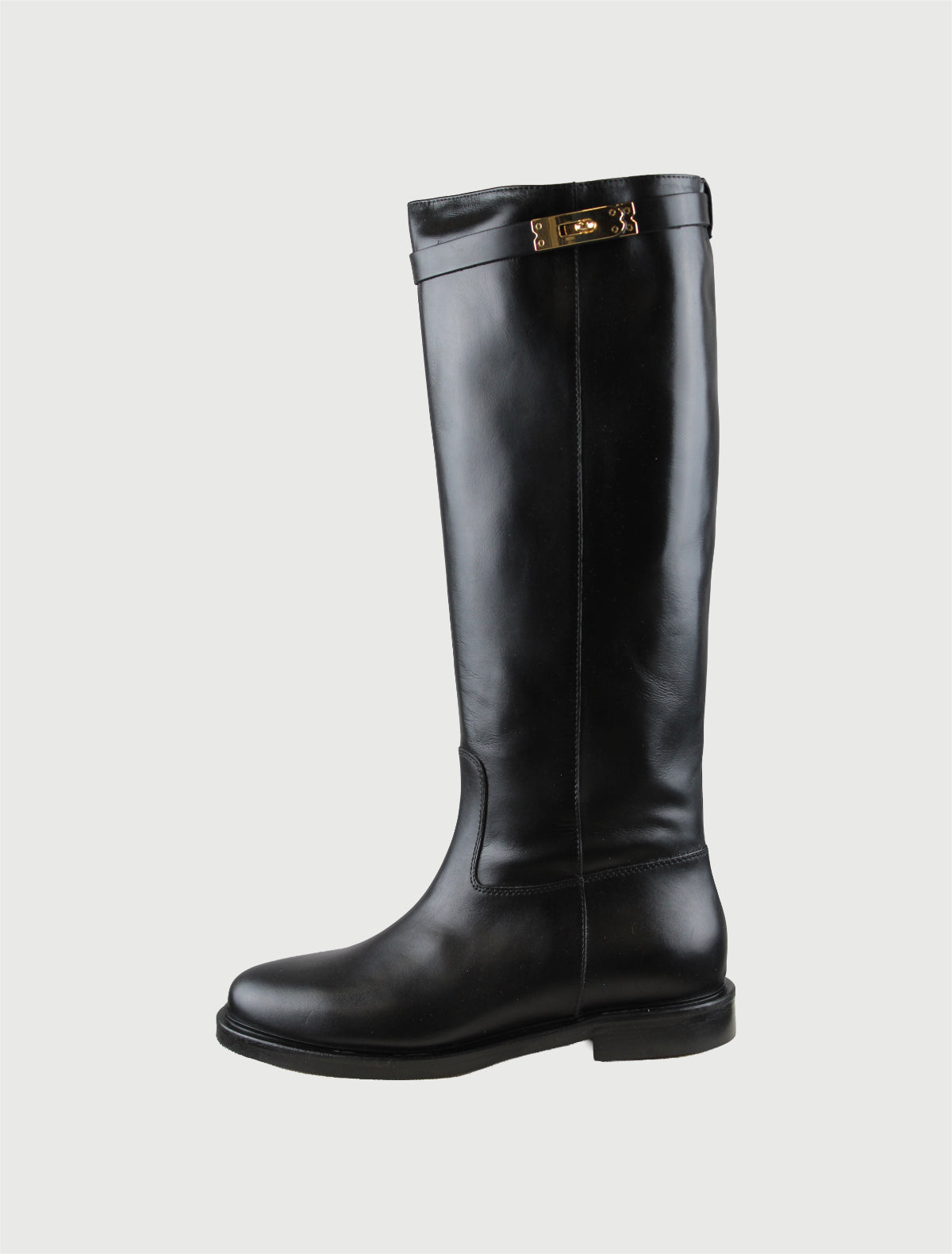OFFICINE - Stivali 5537-321 in Vitello Nero-1