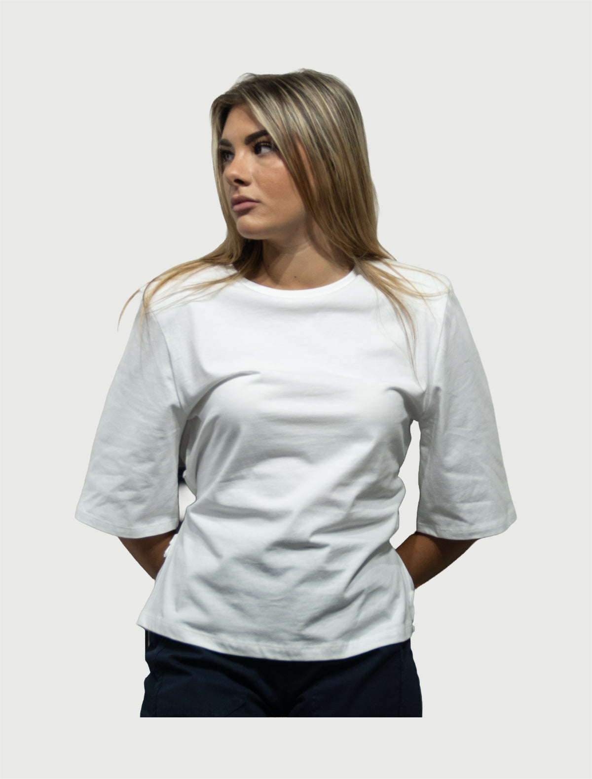 VICOLO - T-Shirt con Lacci-1