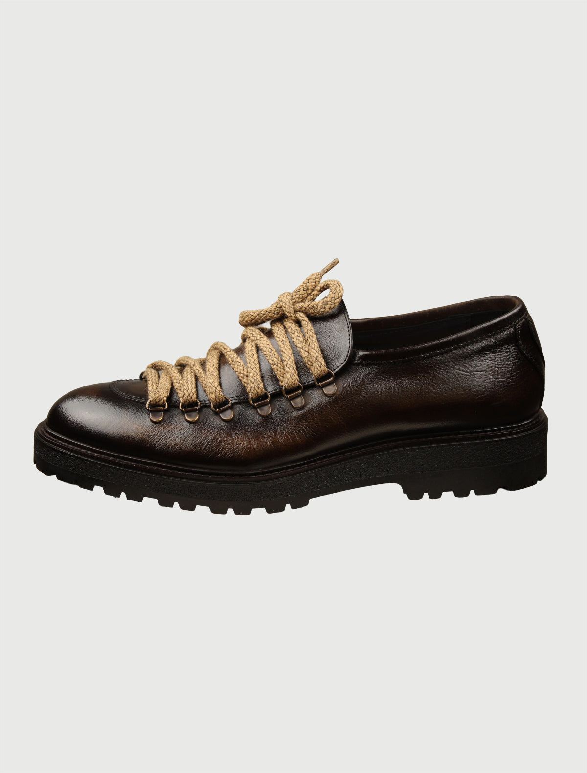 FABBRI.CA.O - MOCASSINO 1660 BUFALO TESTA MORO