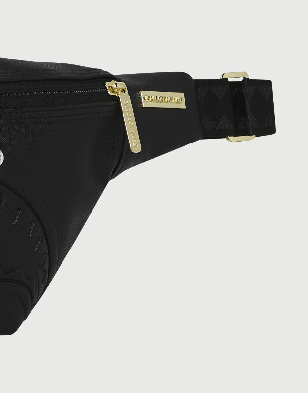 Sprayground Marsupio Cream Check Side Drip-3