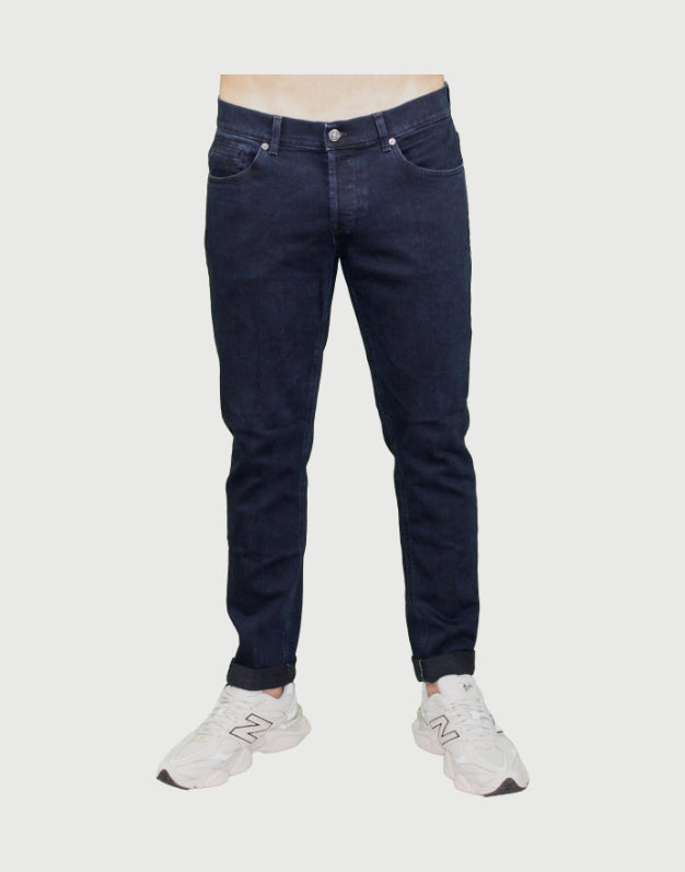 Dondup Pantalone George Skinny Fit Dark Blue
